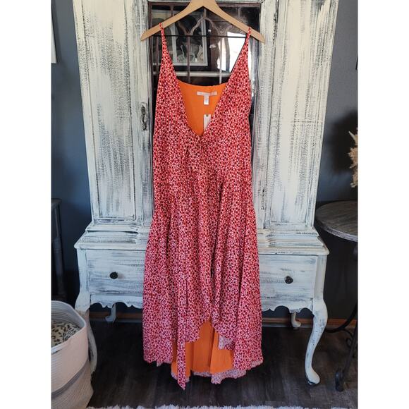 NWT Anthropologie Hutch Flutter Wrap Midi Dress - Large - Picture 10 of 10